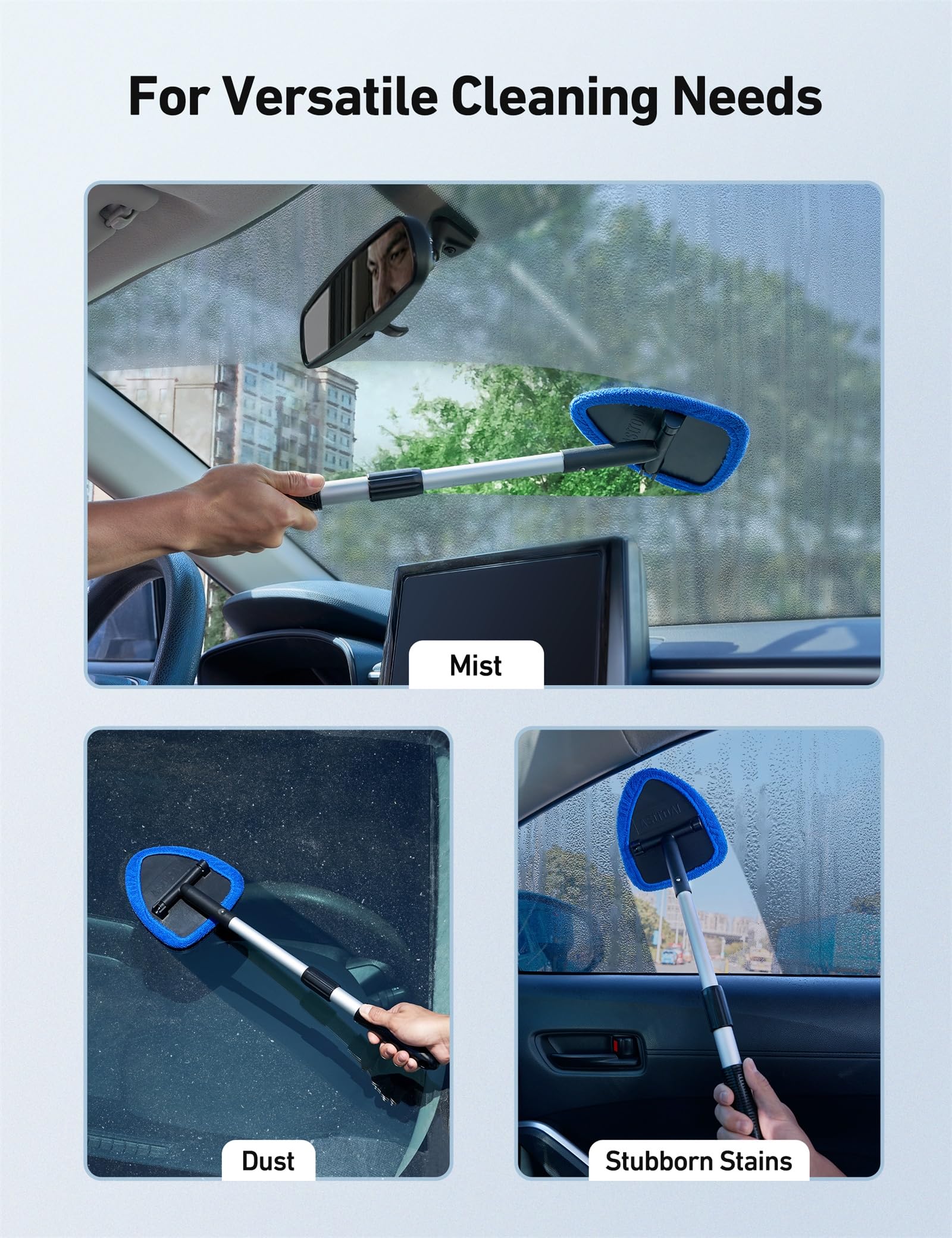 AstroAI kit suitable for car glass, mirrors, and screens