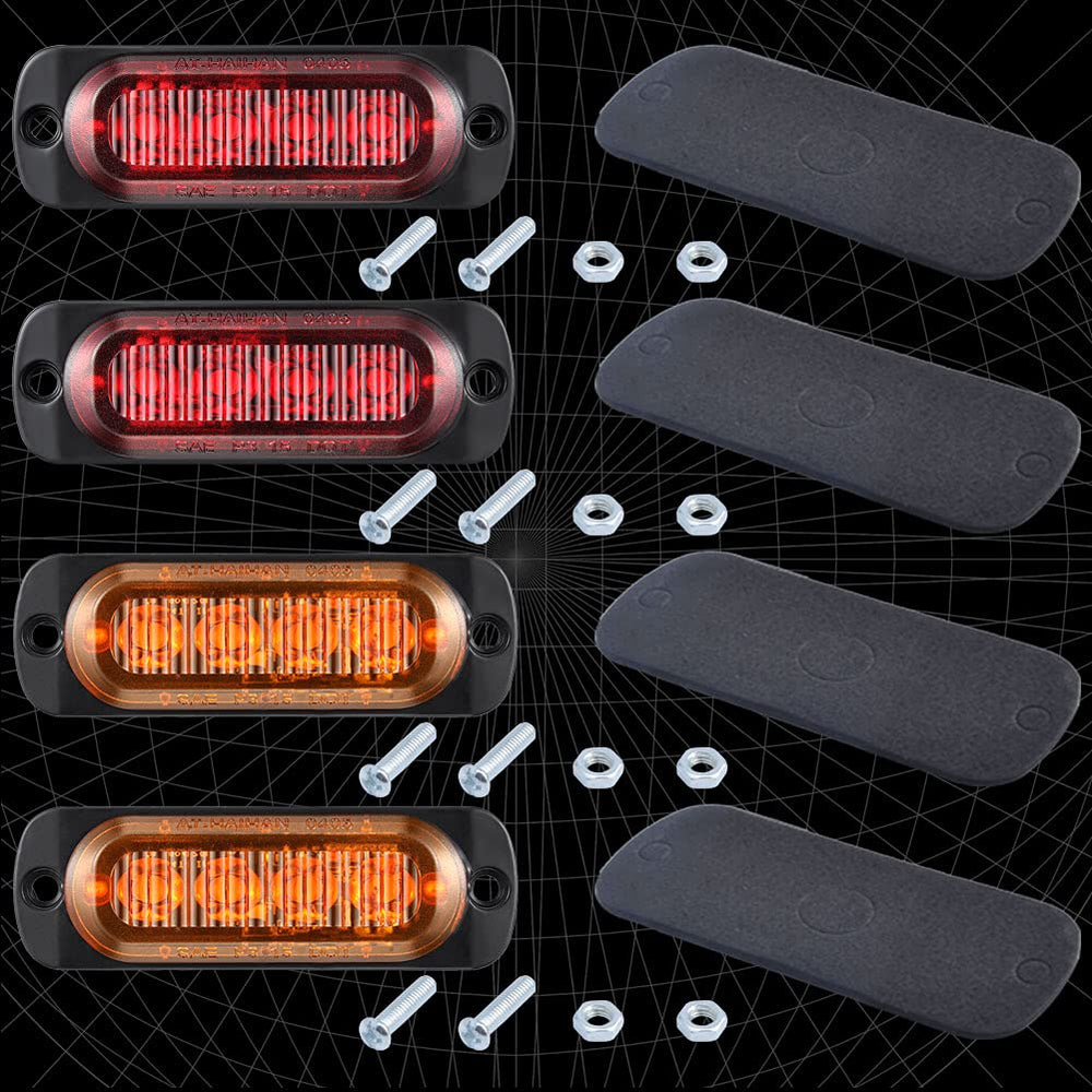 AT-HAIHAN trailer light with gasket ensures reliable mounting in wet conditions