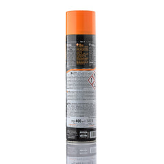ATAS Speciality Tire Shine Spray on a dull tire surface before treatment