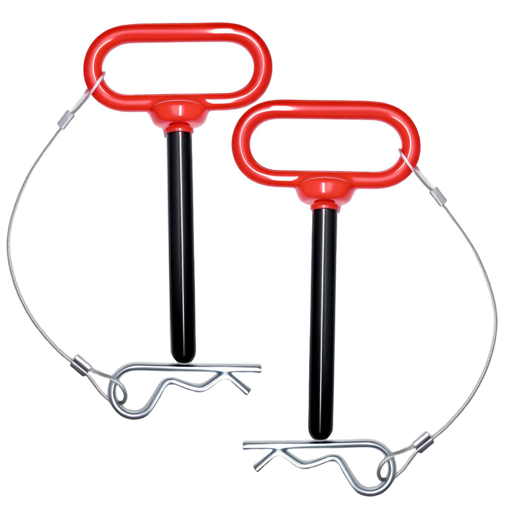 ATAUOIKU hitch-pin clip assembly for secure towing in demanding tasks.