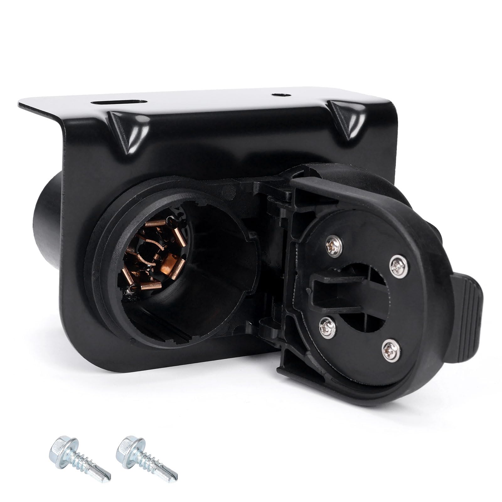 Atesilor plug-and-play harness connects to OEM tow package easily