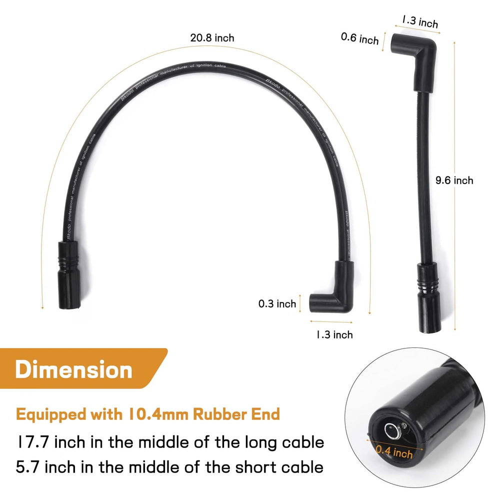 Atesilor spark plug wires constructed for durability in harsh conditions