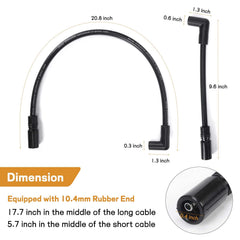 Atesilor spark plug wires constructed for durability in harsh conditions