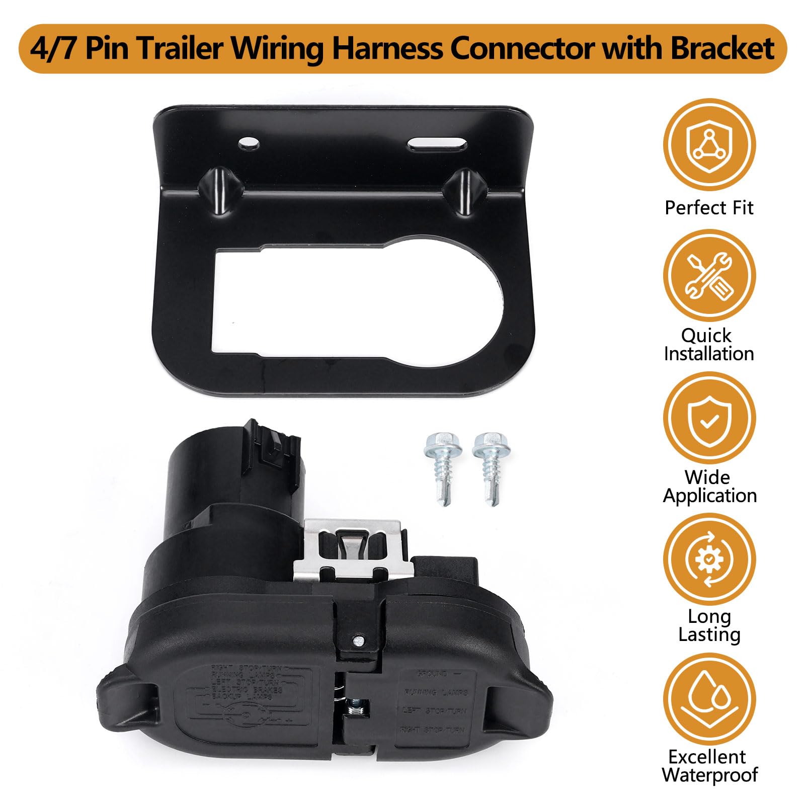 Atesilor tail, brake, and reverse lights powered by this harness