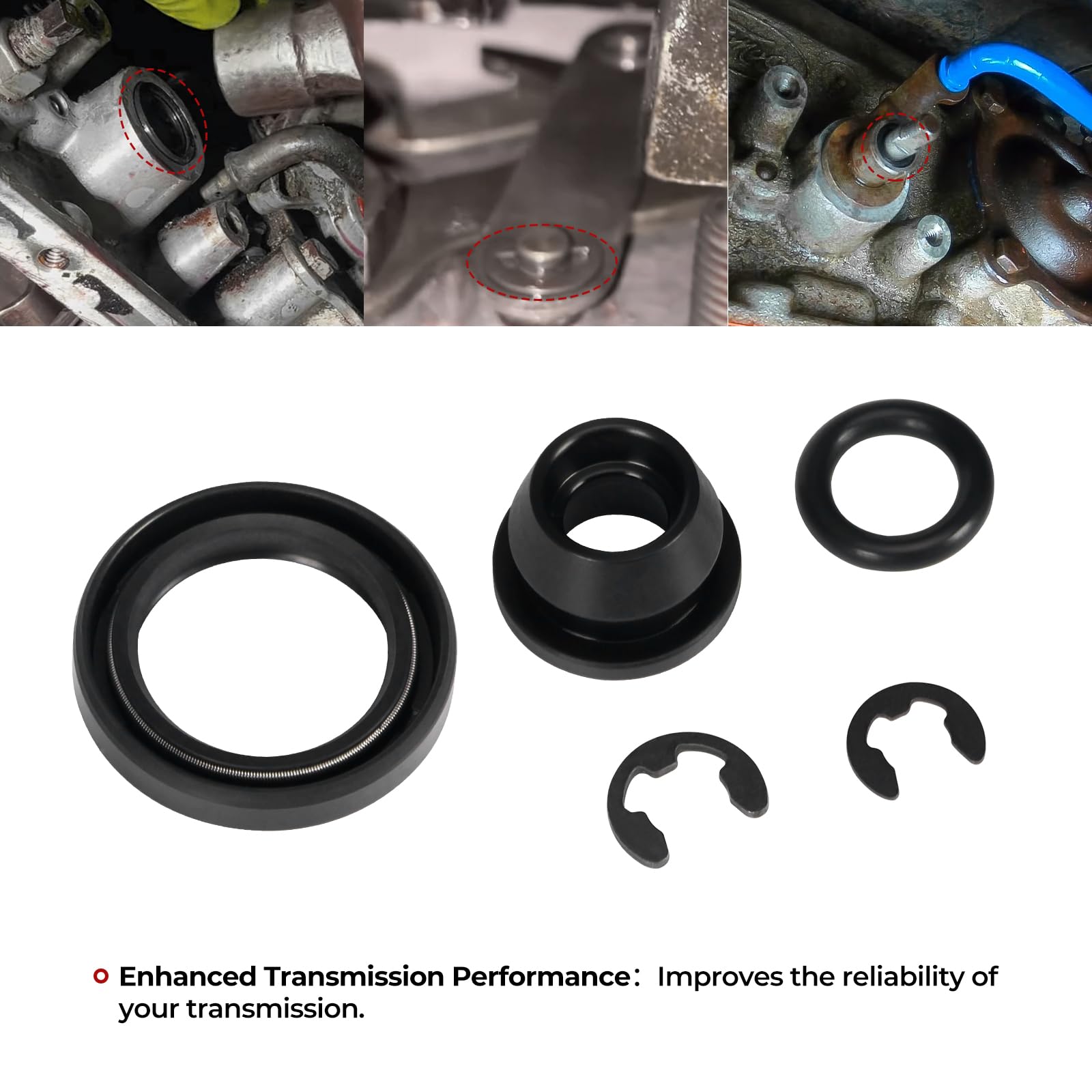 Atesilor E-clip close-up, securing components to prevent loosening.