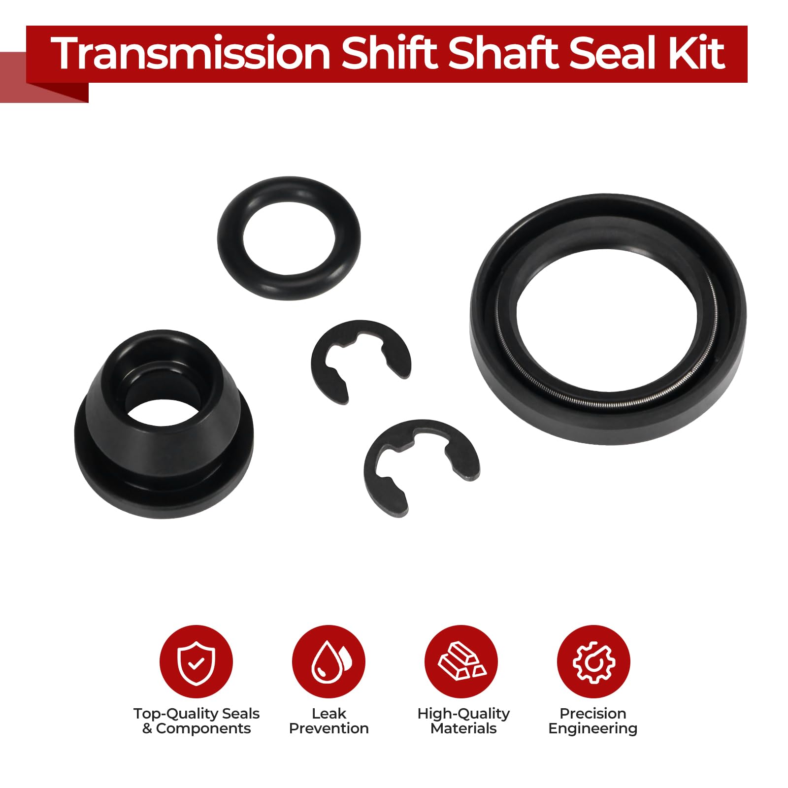 Atesilor grommet close-up, seals transmission connections for durable fit.