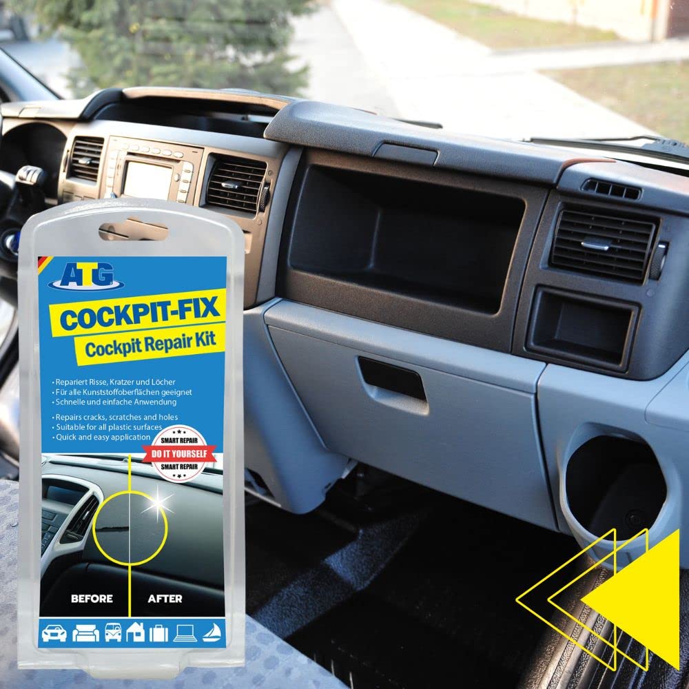 ATG dashboard repair kit is durable and reusable for multiple repairs.