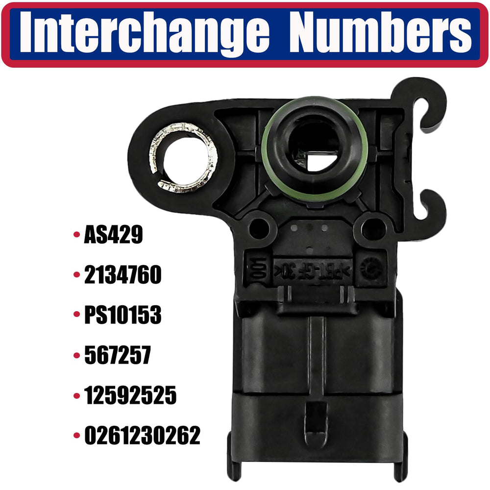 Athousliz MAP sensor OE-fit demonstrating direct mounting compatibility.