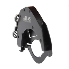 Close-up of durable materials and reliable performance on ATLAS Throttle Lock.