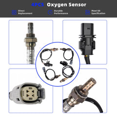 A-tnewb oxygen sensor downstream left for Ford F-150 ready replacement