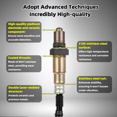 A-tnewb oxygen sensor downstream right for Ford F-150 optimized emission control