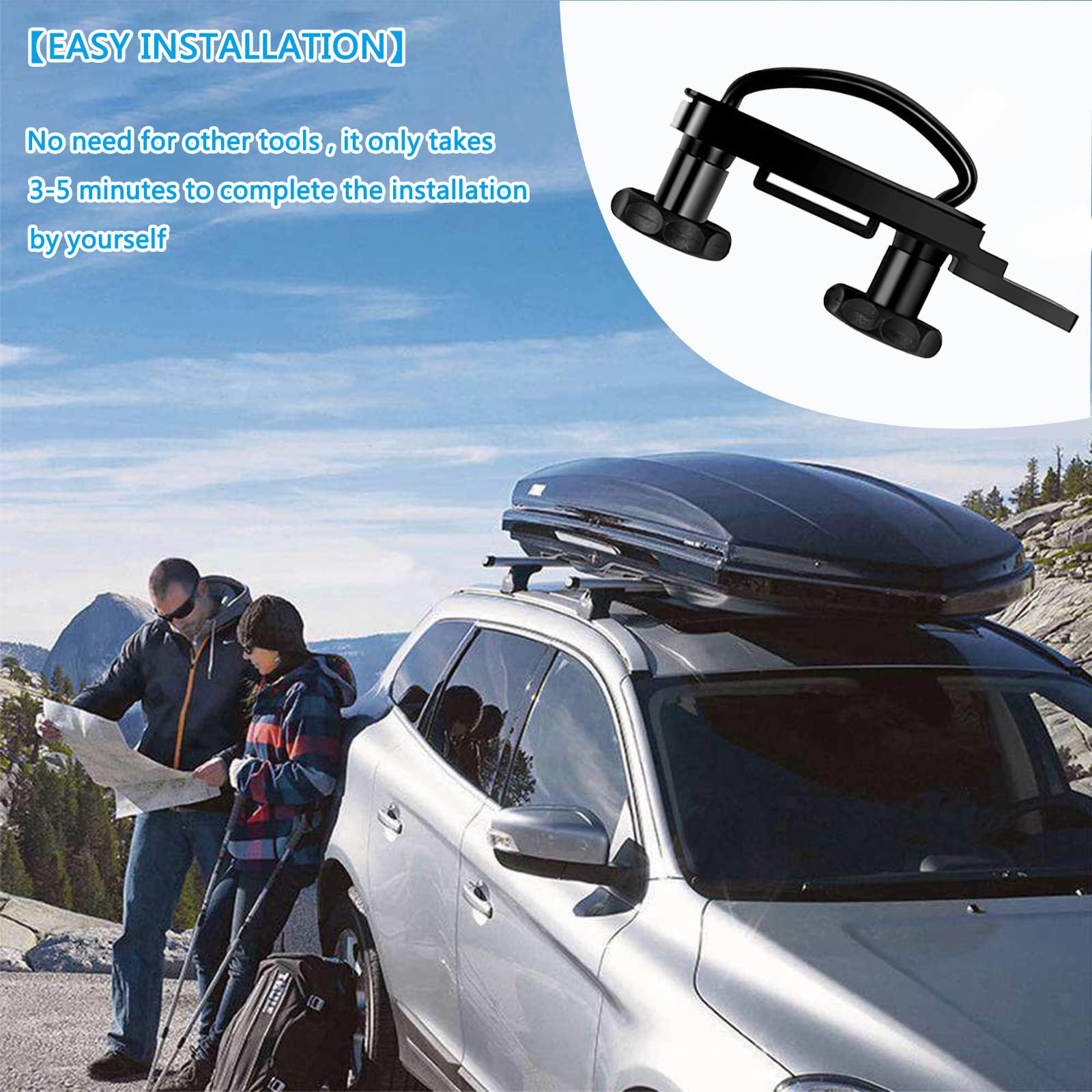 ATNVIDSG durable, weather-ready clamps endure road conditions