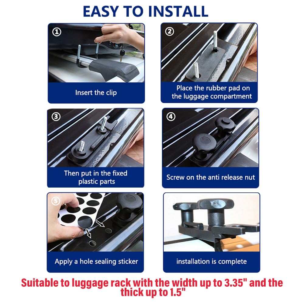 ATNVIDSG lock nuts keep clamps secure on rough roads