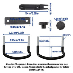 ATNVIDSG rubber washers cushion contact to prevent scratches during mounting