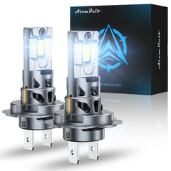 AtomBulb H7 bulb compact size fits most headlights for easy upgrade