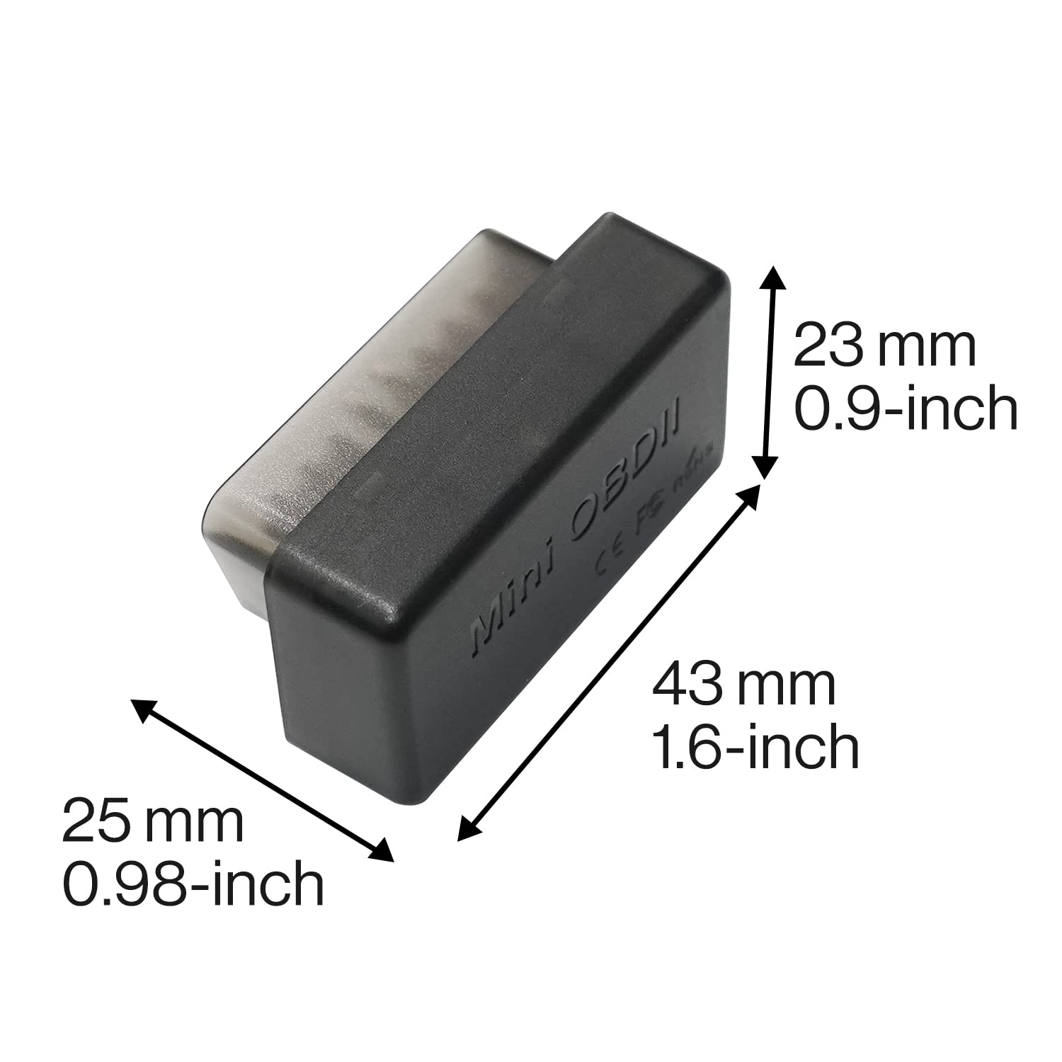 ATOTO AC-4450 compact OBDII tool delivering quick fault code readings