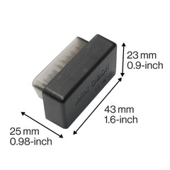 ATOTO AC-4450 compact OBDII tool delivering quick fault code readings