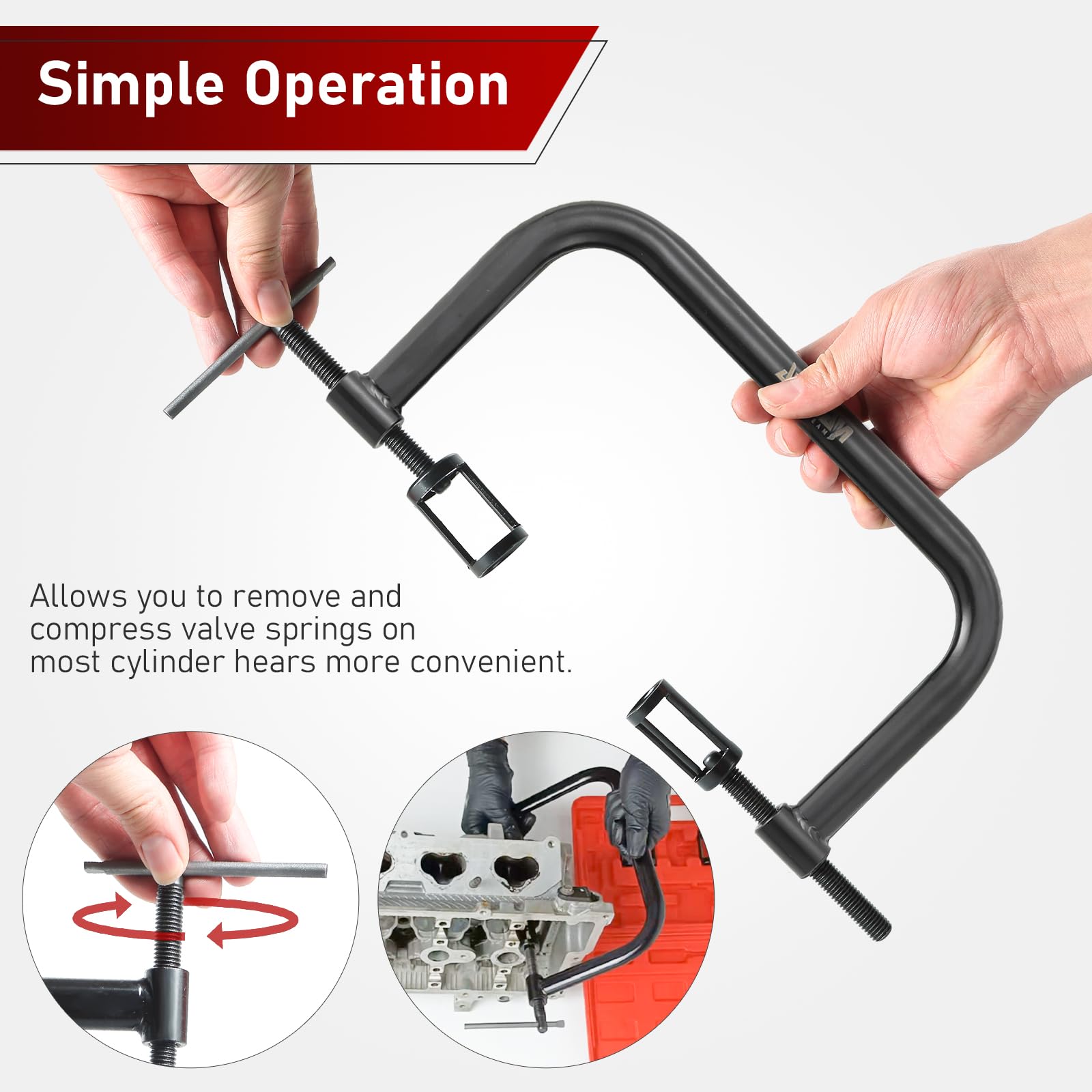 ATP storage case keeps 10-piece kit organized for on-site or workshop jobs.