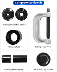 ATPEAM installation adapter supporting precise press-fit installation.