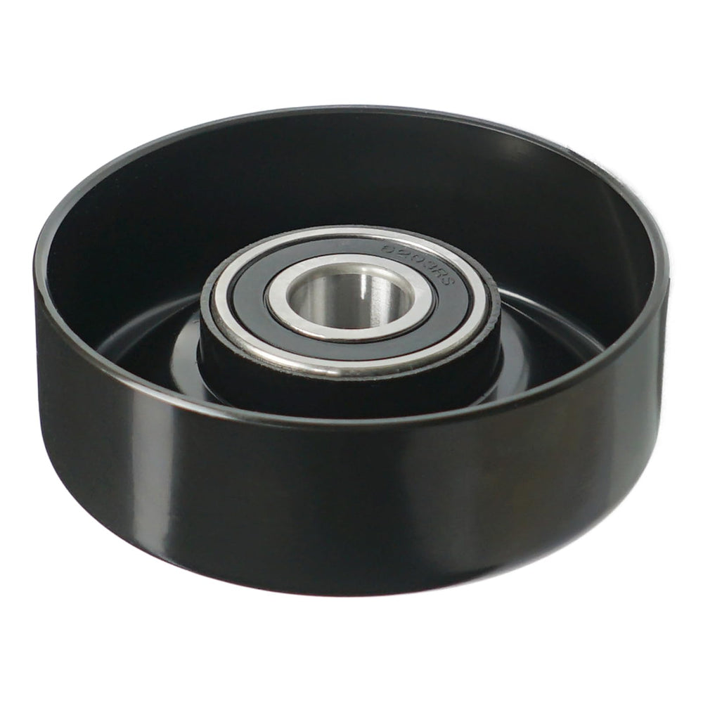 Sealed ball bearings help keep dirt out and extend life.