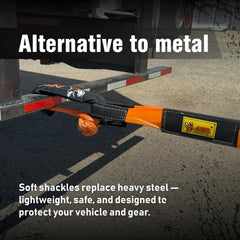 ATR Soft Shackle USA-tested desert setup demonstrates real-world durability.
