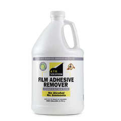 ATR Solution Concentrated Adhesive Remover bottle for safe adhesive cleanup after film removal