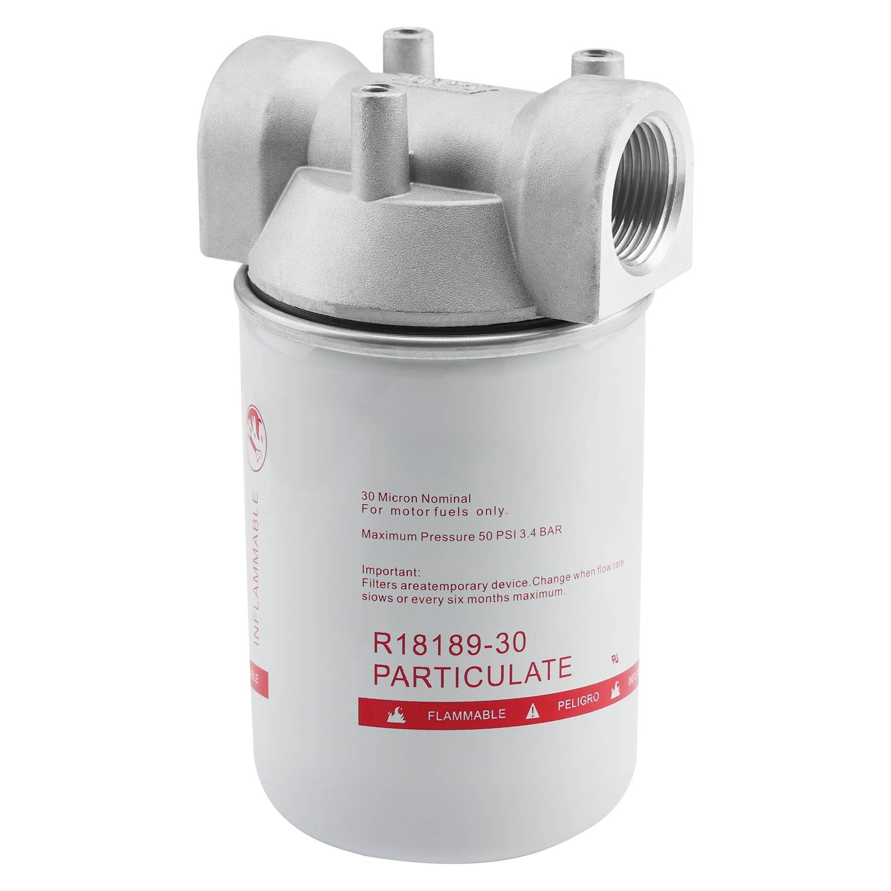 ATRACYPART 1 inch NPT cast-aluminum head close-up showing leak-proof design