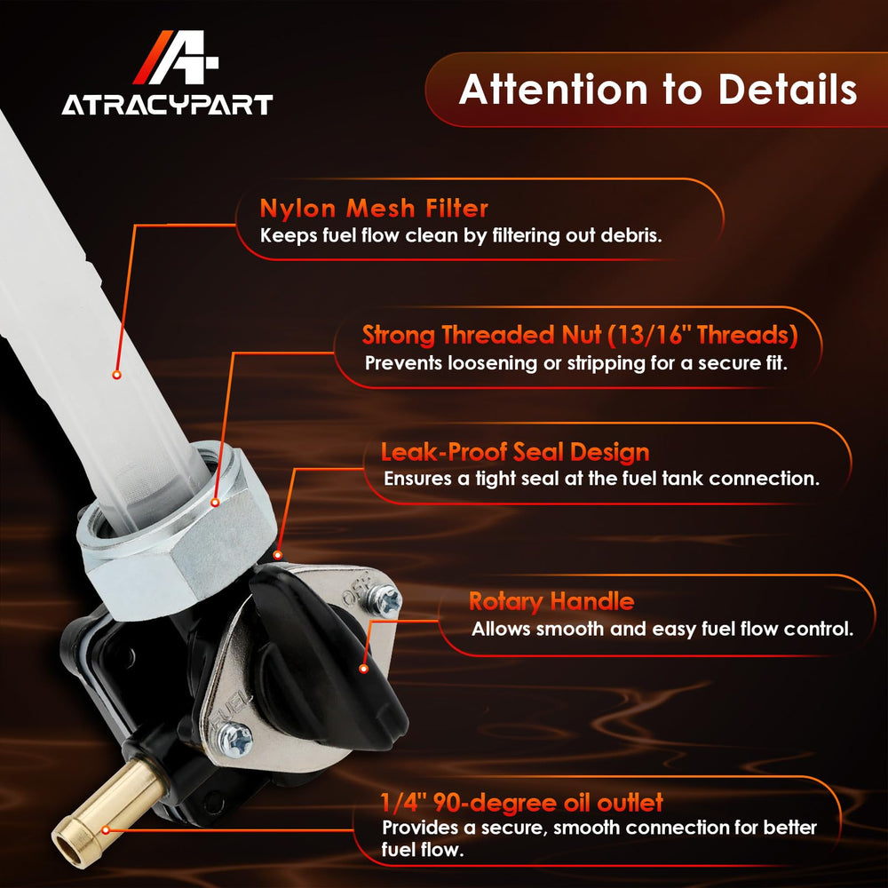 ATRACYPART 22mm fuel line components and clamp set