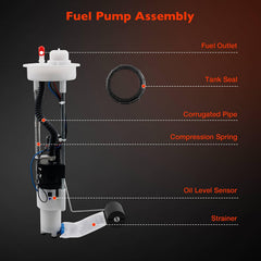ATRACYPART 47-1010 fuel pump assembly side view, reliable compatibility across Ranger models.