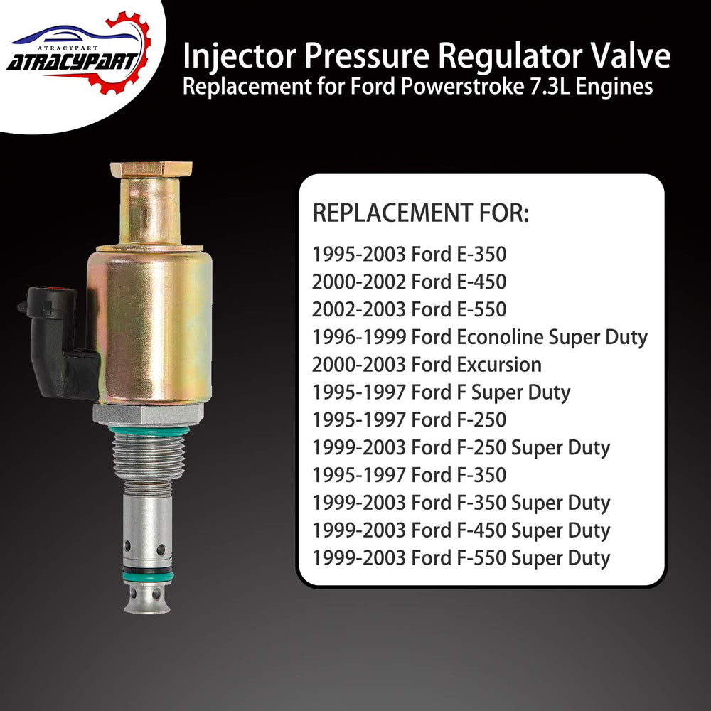 ATRACYPART 7-3 Powerstroke IPR valve close-up highlights sturdy valve body