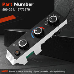 ATRACYPART AC panel close-up shows responsive buttons for easy adjustments.