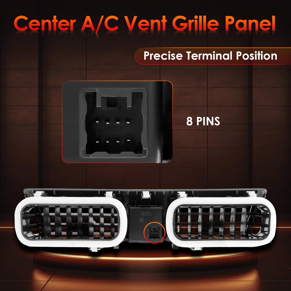 ATRACYPART A/C vent panel replacement viewed from front for Camry.
