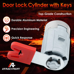 ATRACYPART aluminum lock cylinder demonstrates durable wear resistance