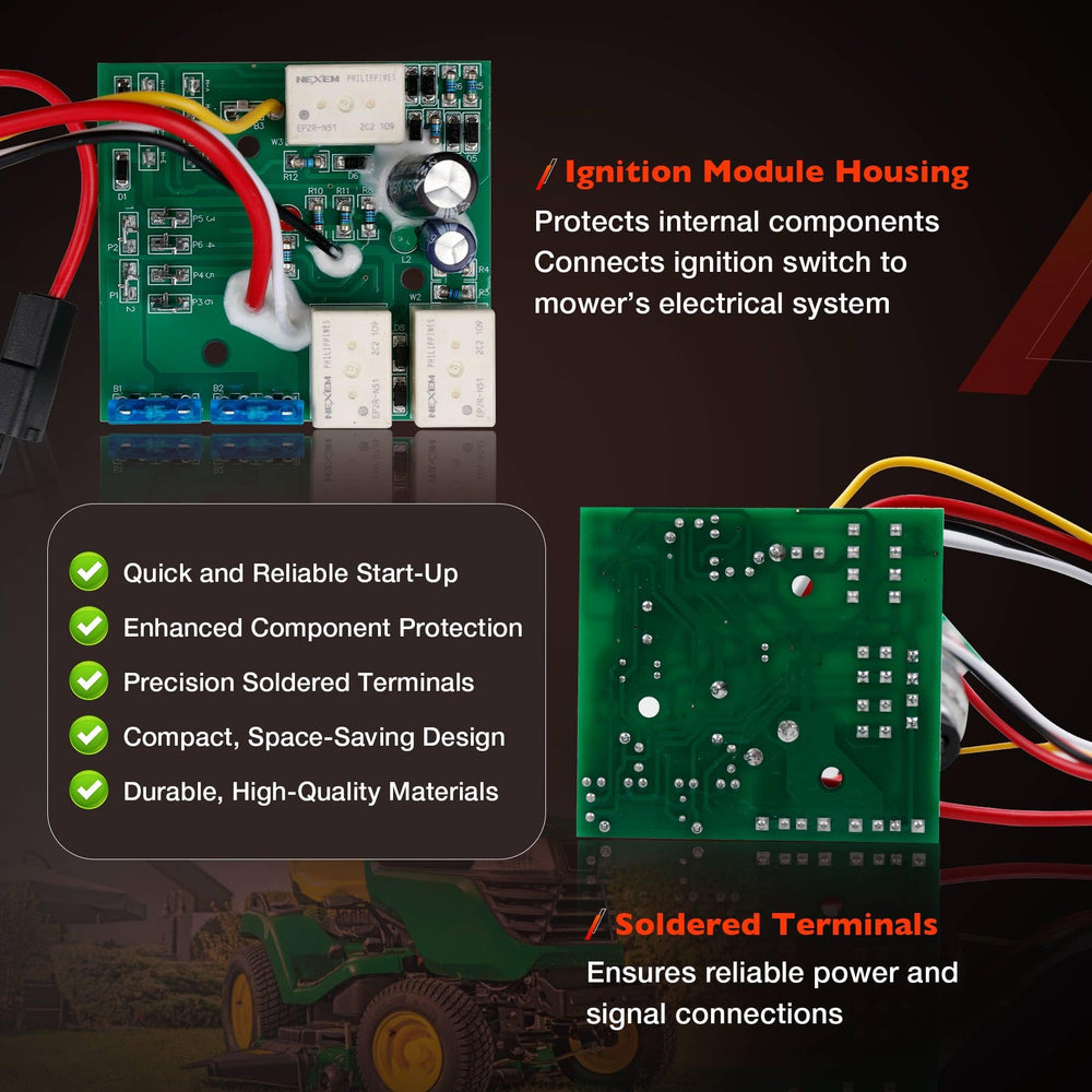 ATRACYPART AM132500 compatibility chart image communicates broad tractor compatibility.