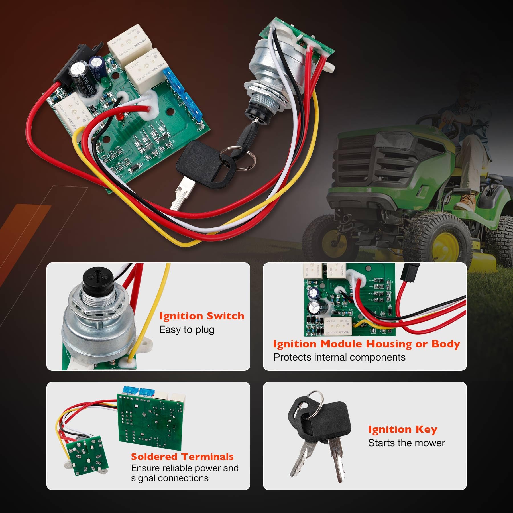 ATRACYPART AM132500 easy installation emphasizes time-saving DIY replacement.