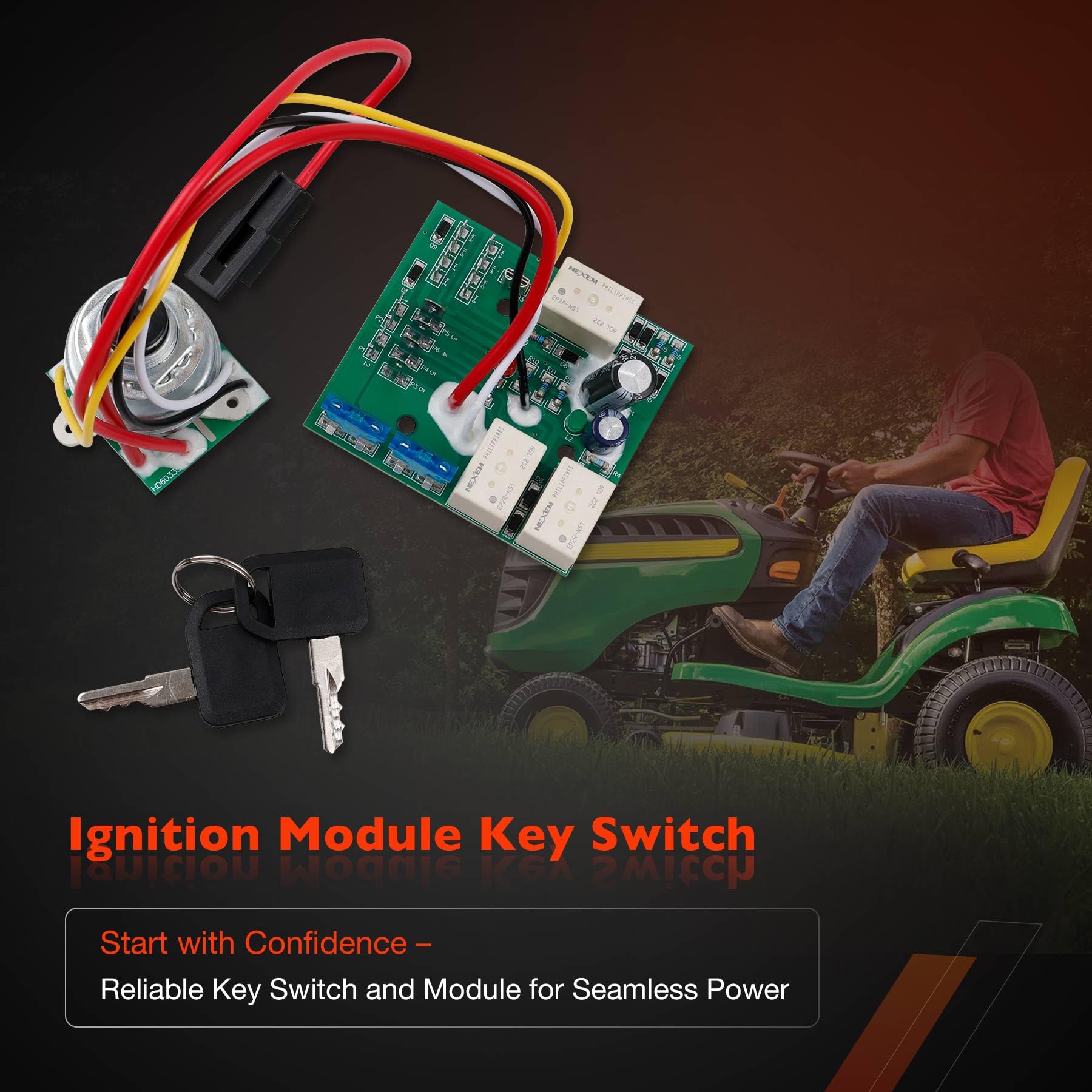 ATRACYPART AM132500 12-month warranty offers peace of mind.