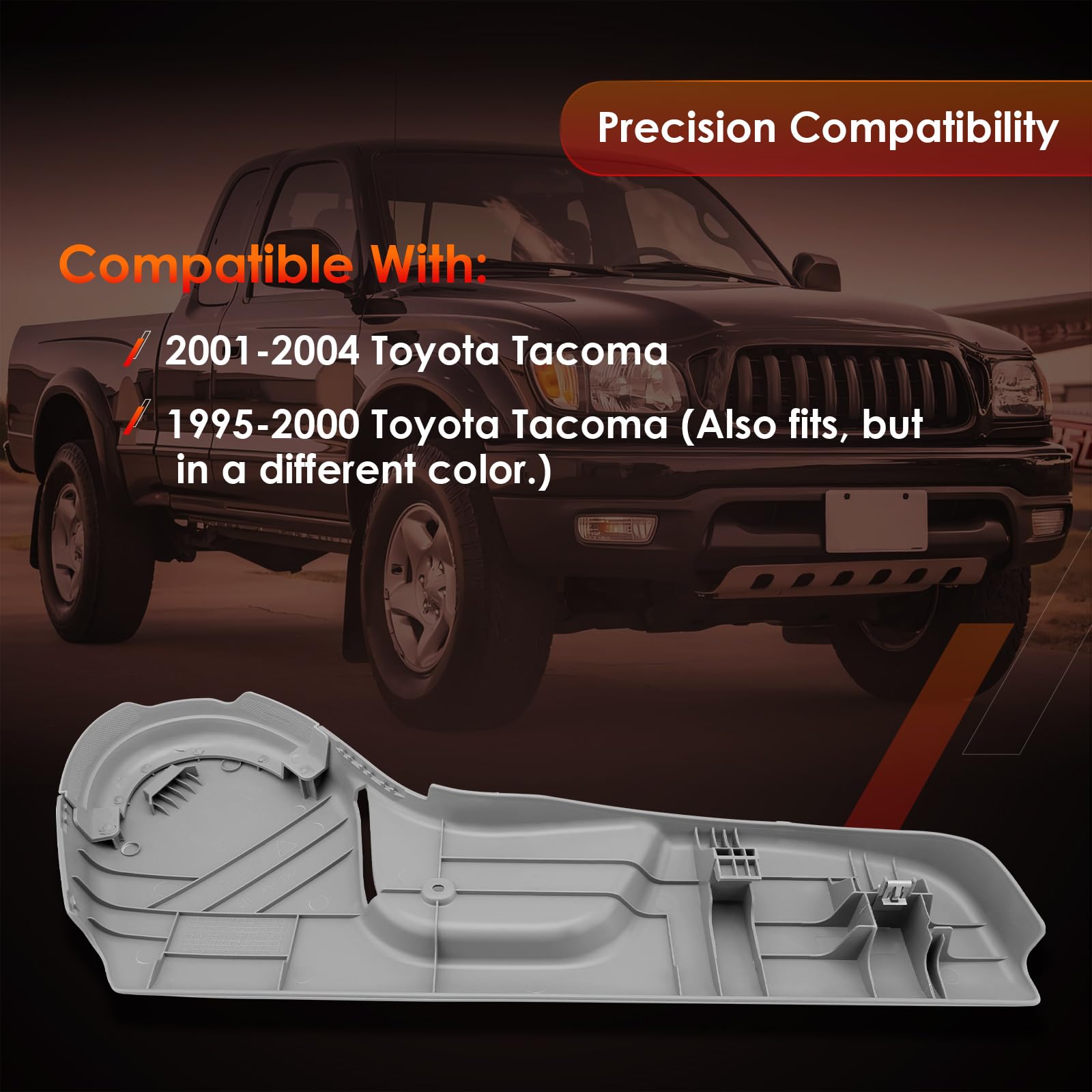 ATRACYPART OE-aligned bezel matching 71812-04010-B2 for Toyota bucket seats