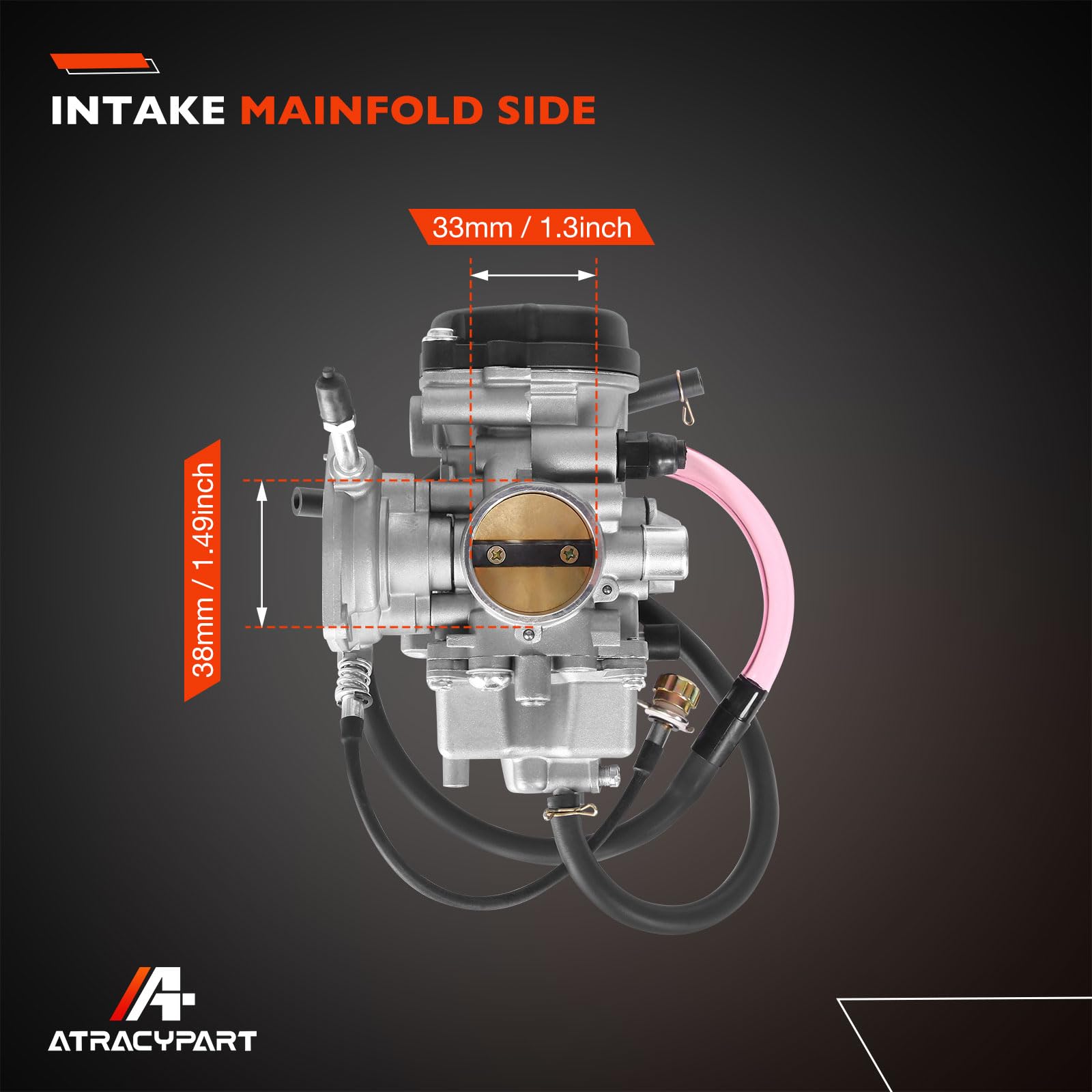 ATRACYPART air filter side diameter specs ensure proper seal