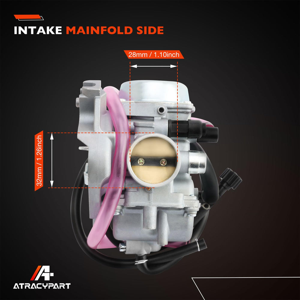 ATRACYPART carburetor air filter and petcock assembly