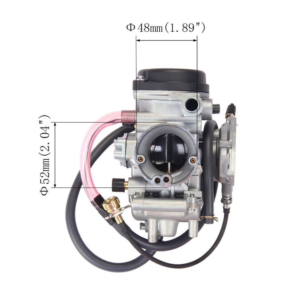 ATRACYPART cleaning brush included for easy carburetor maintenance.