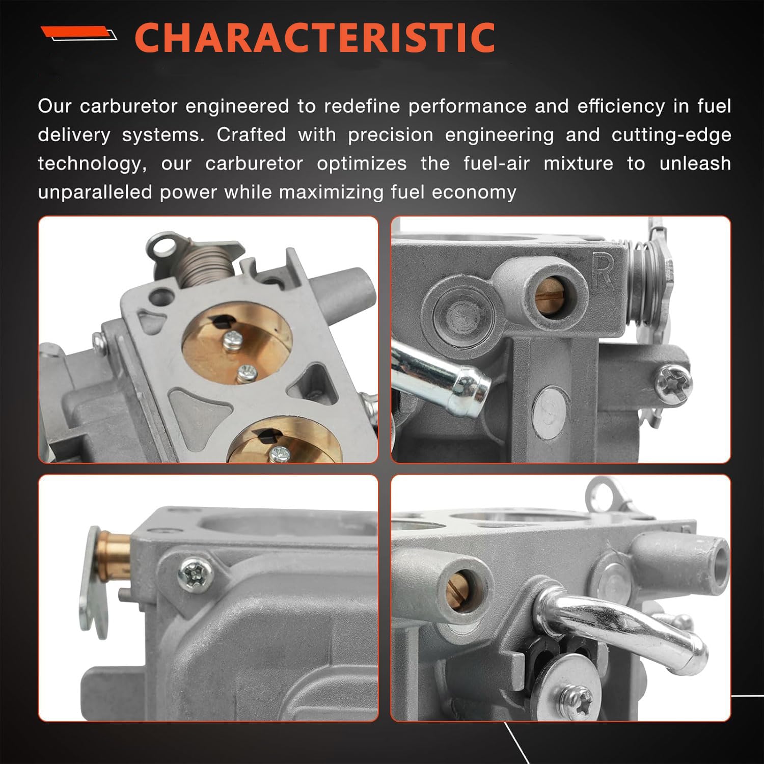 ATRACYPART carburetor with durable materials for tough daily use.