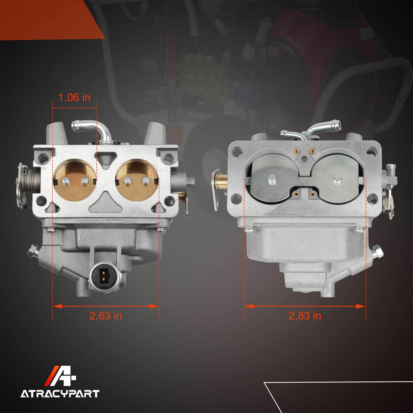 ATRACYPART installation guide; simple, DIY-friendly carburetor swap.