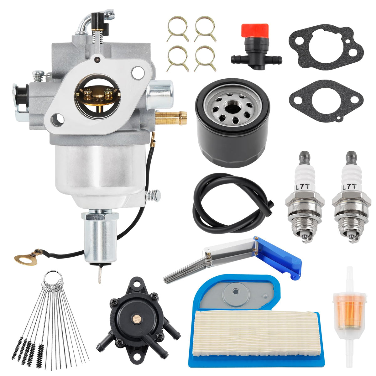 ATRACYPART carburetor close-up for Kawasaki FH451V showing OEM-grade fit and durable build