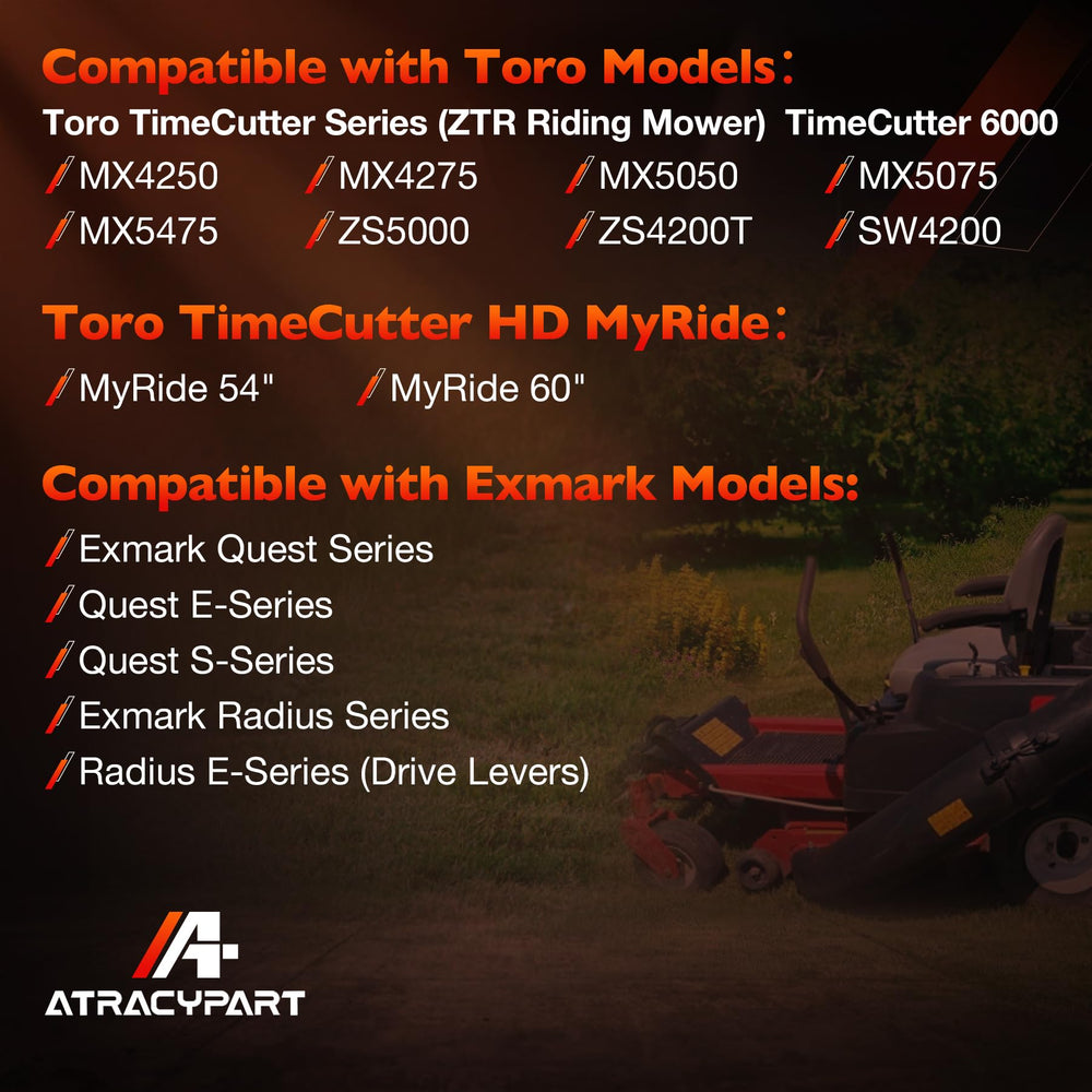 ATRACYPART carburetor kit for Exmark Quest E-Series ensures smooth idle