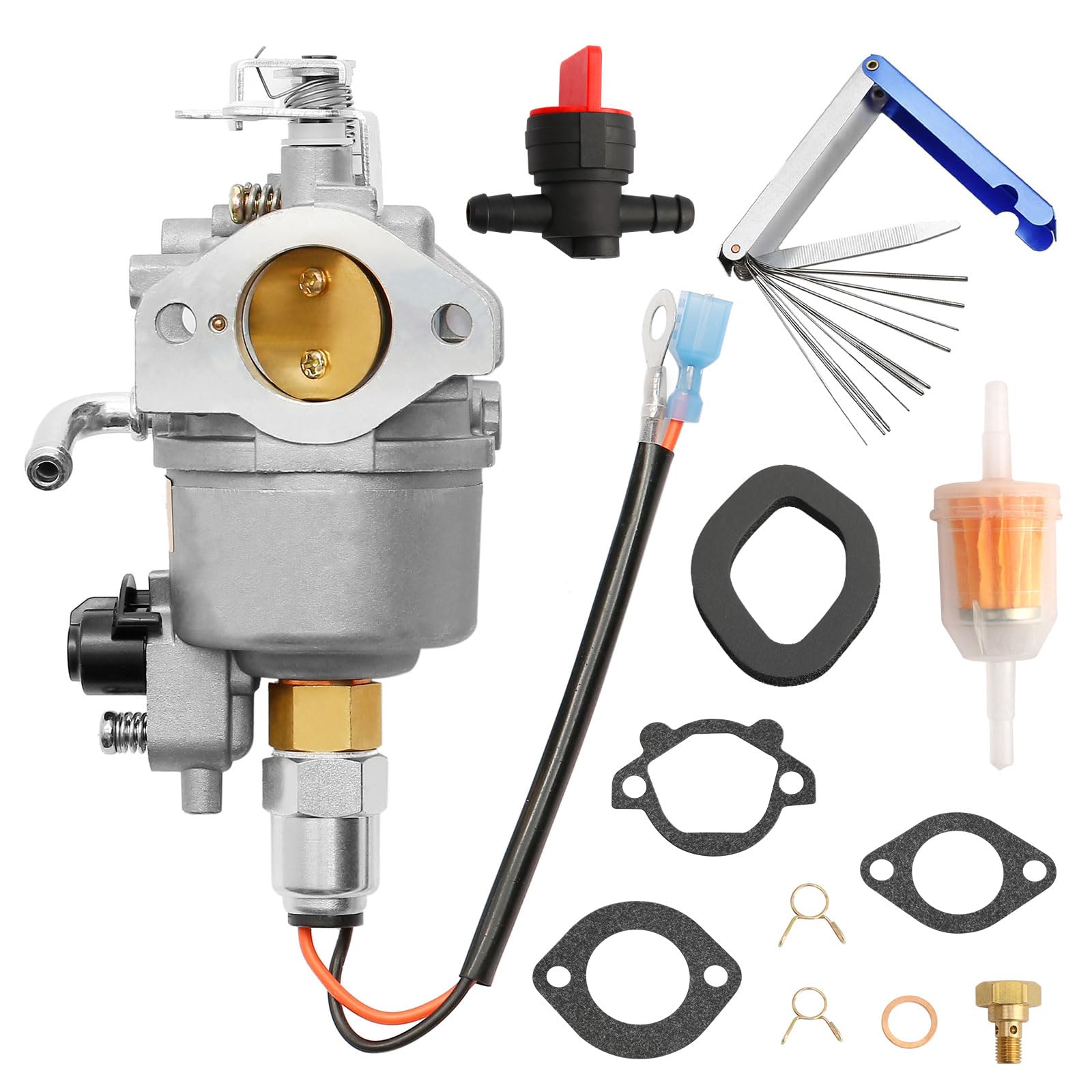 ATRACYPART carburetor for Onan Microquiet 4000 front view shows reliable fuel-air mix for steady power.