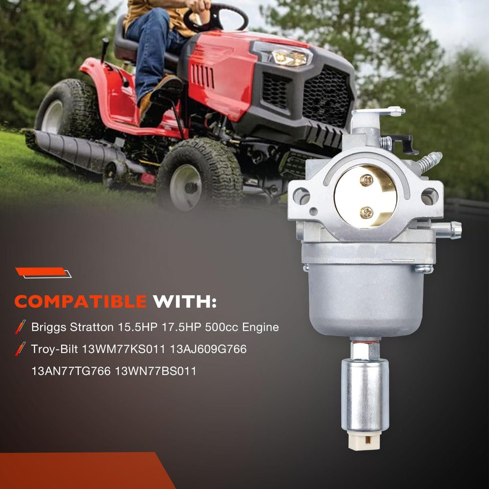 Replacement numbers provide Troy-Bilt compatibility for ATRACYPART carburetor
