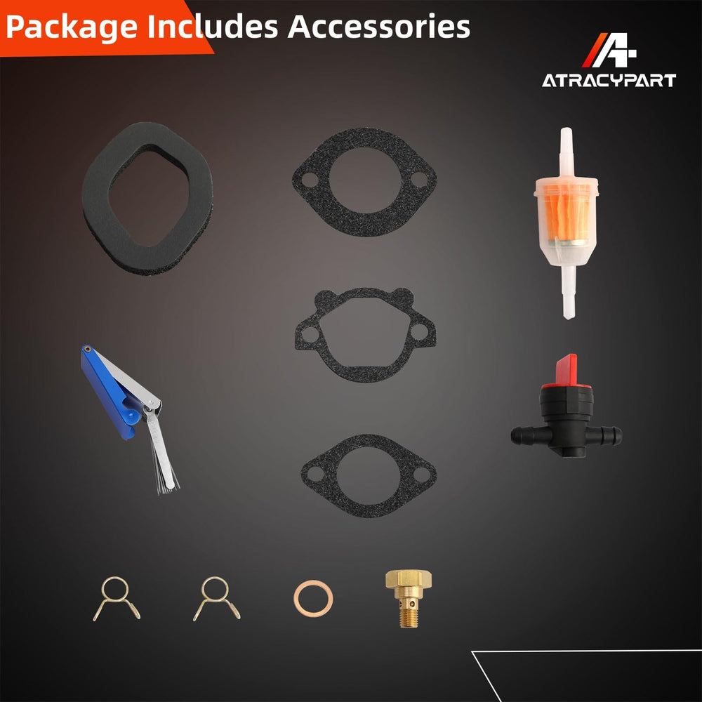 ATRACYPART replacement part label clarifies compatibility and warranty coverage.