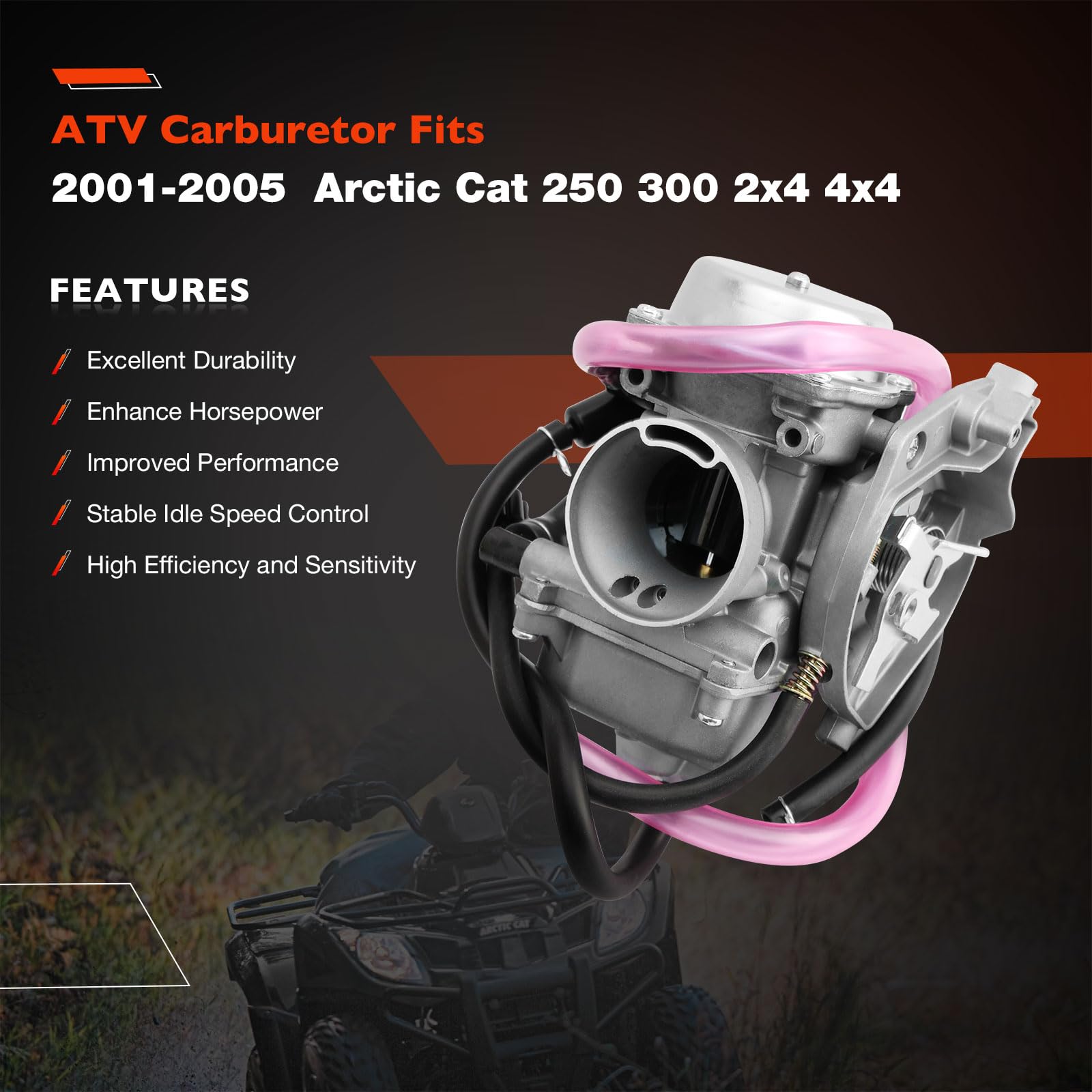 ATRACYPART carburetor spark plug area inspection for compatibility