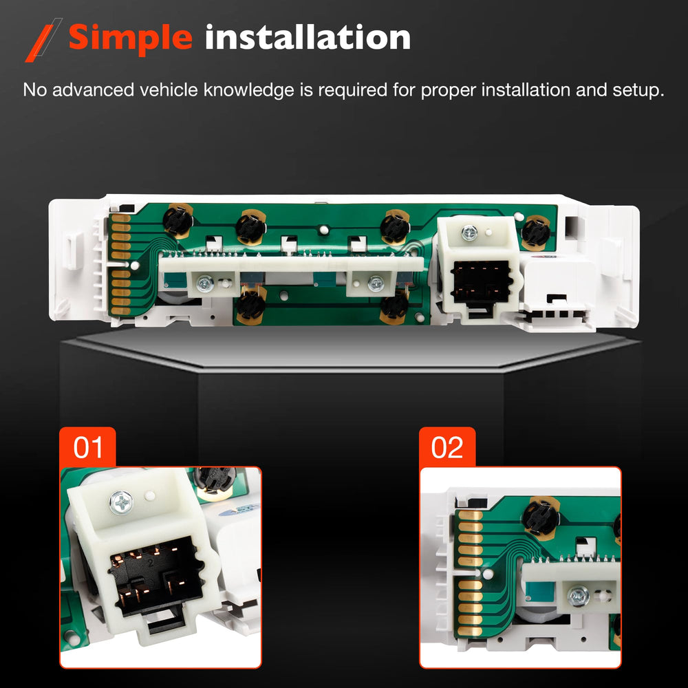 ATRACYPART climate control panel compatibility chart assists model matching