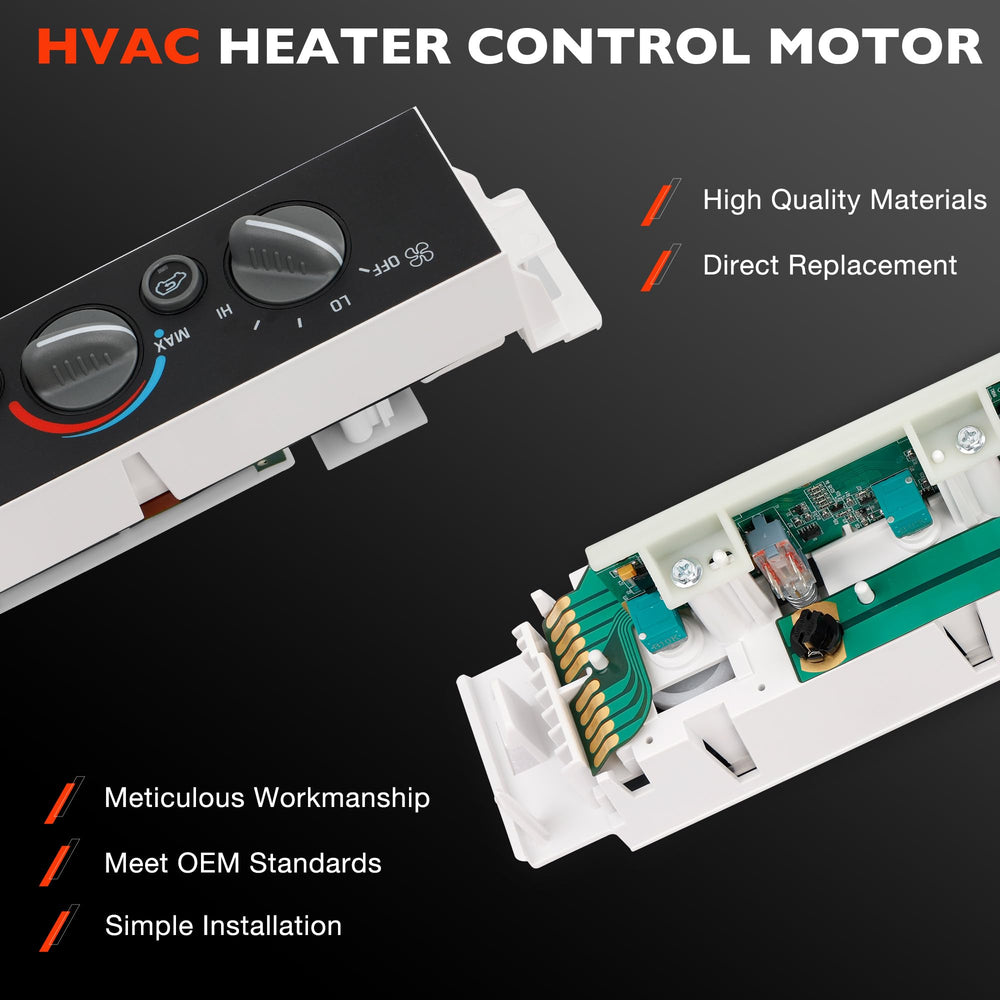 ATRACYPART climate control panel installation plug and play for quick upgrades